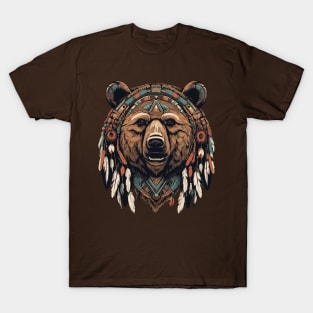 Native American Bear T-Shirt